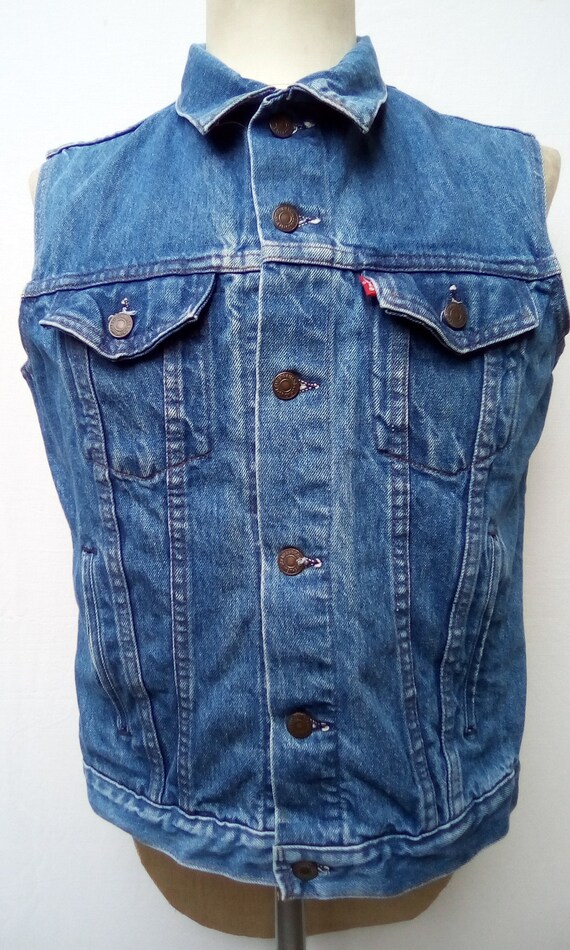 Sleeveless Jacket 70504 02 16 1980s. - Etsy