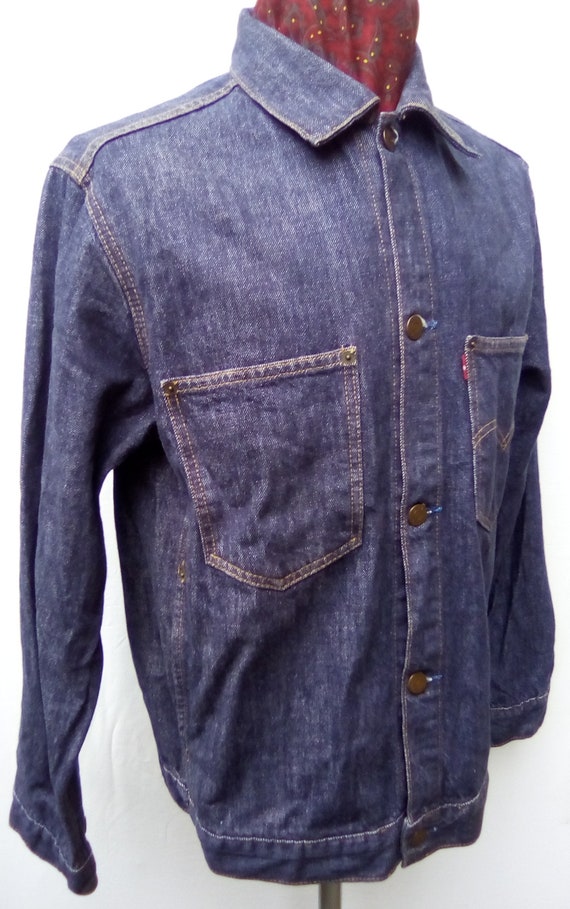 90'S Levi's 70665 denim coveralls, men's XL equivalent, vintage /eaa508171