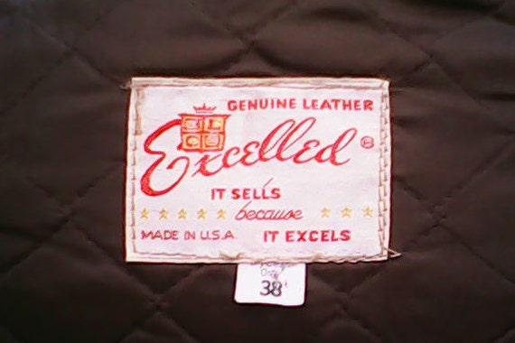 Excelled Leather Cafe Racer Motorcycle Jacket. - image 5