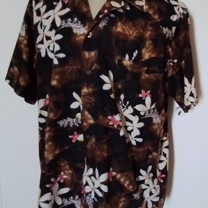 kamehameha Hawaiian Shirt 1960s.