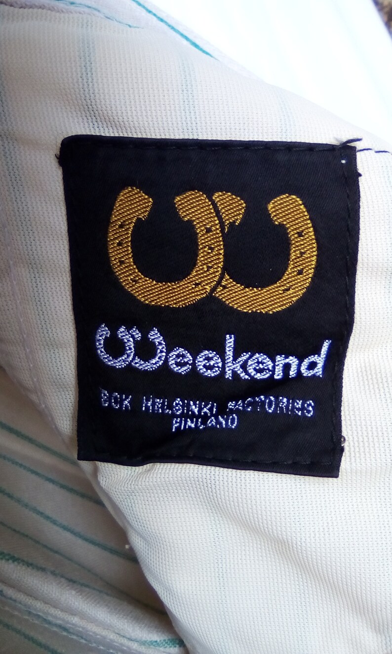 Trousers Flared By Weekend 1960s.