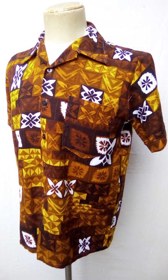Shirt By Paradise Made in Fiji 1960s. - image 3
