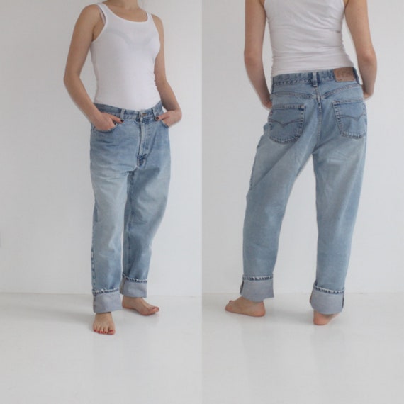80s pegged jeans