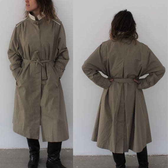 vintage raincoat womens