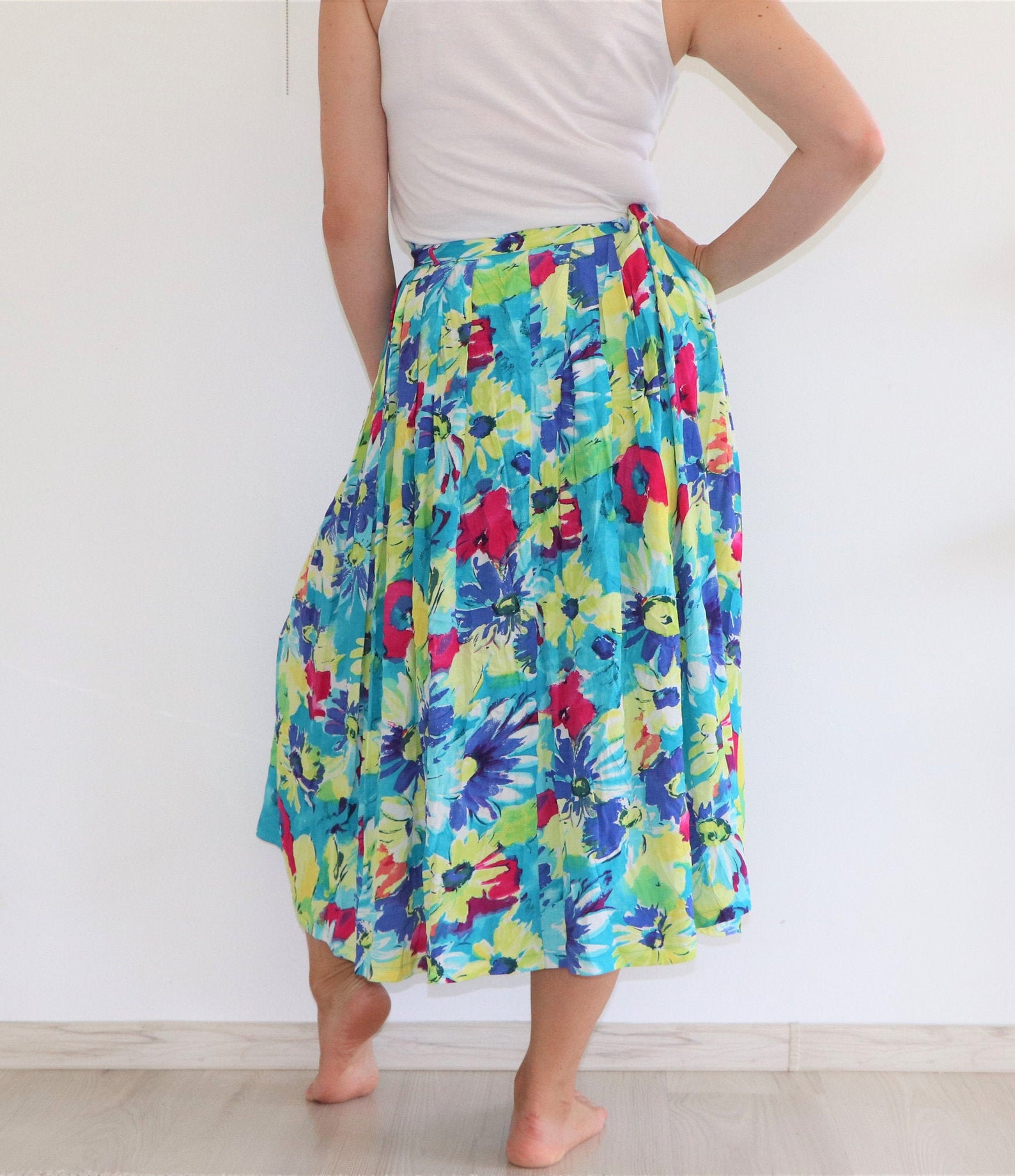 long peasant skirt