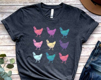 Funny Chicken Shirt, Funny Hen Shirt, Farm Shirt, Gift for Chicken Lover Shirt, Women's Chicken Shirt, Chicken whisperer