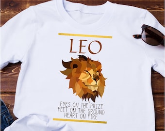 Leo tshirt, Leo gift, Leo astrology gift, Lion shirt, Leo symbol, cute leo tshirt, july birthday shirt, leo zodiac shirt, leo the lion