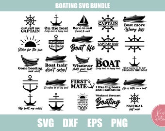 Boating SVG Bundle, Boat Life SVG, Boating T-shirt Bundle, Boat Sign SVG Bundle, Boat Lover svg Bundle, Fathers Day svg, Boat Monogram svg