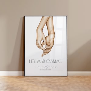 Islamic wedding gift, created in pairs, Islamic wall decoration, Islamic gift idea, wedding gift, Nisan hediyesi