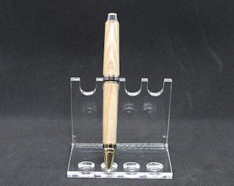 Cigar style pen with Ash wood body