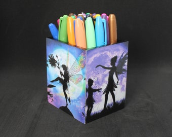 Rumikrafts Handmade Paper Mache Pen/Pencil Holder for Home Dressing Table Multicolor Office Rumikrafts Handmade Paper Mache Pen/Pencil Holder for Home Dressing Table Multicolor Office