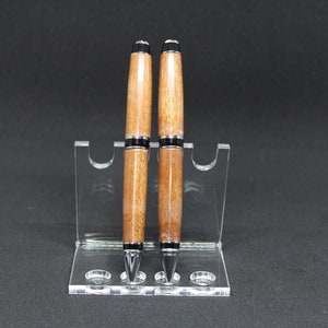 Zigarrenkugelschreiber Set mit afrikanischem Sapele Fass