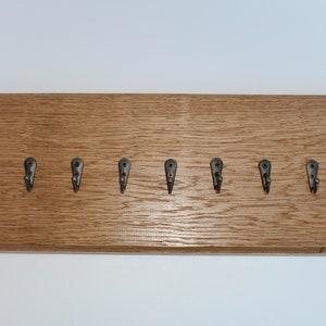 Oak key holder