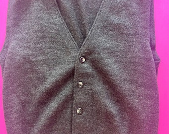Grey винтажный жилет La Maglia di Beretta