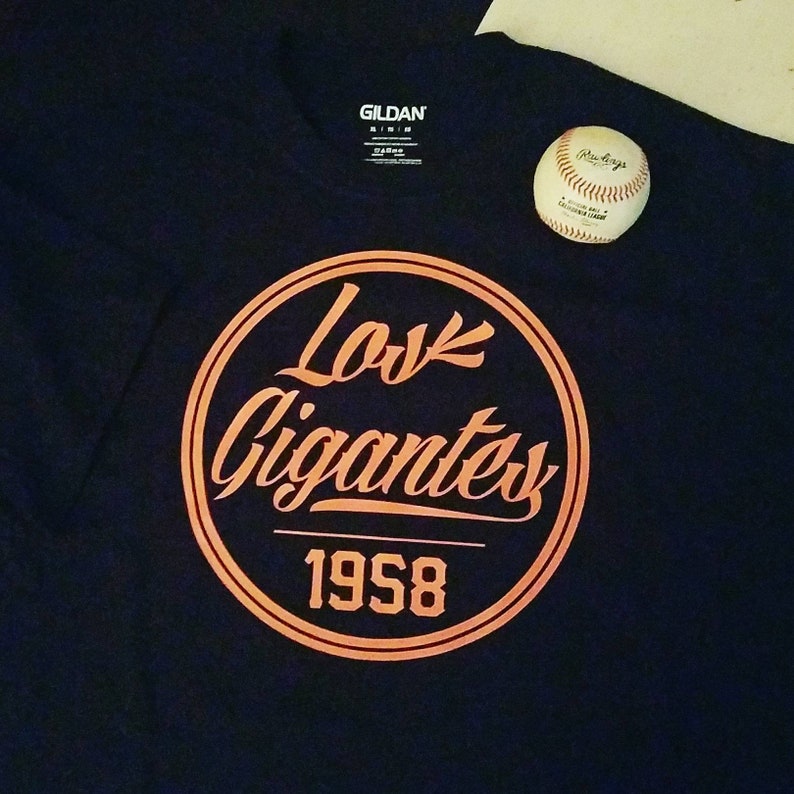 sf giants gigantes t shirt