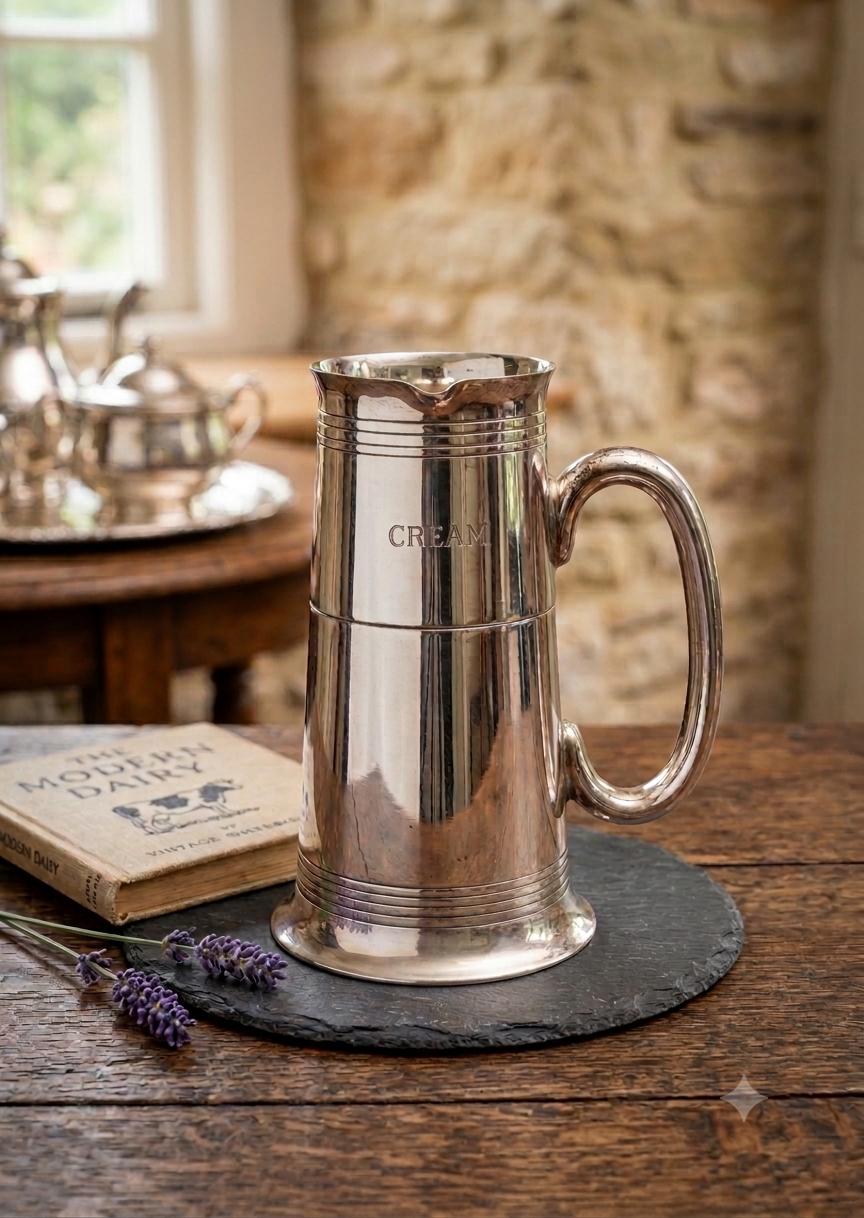 Rare Antique Pitcher Silver - Etsy