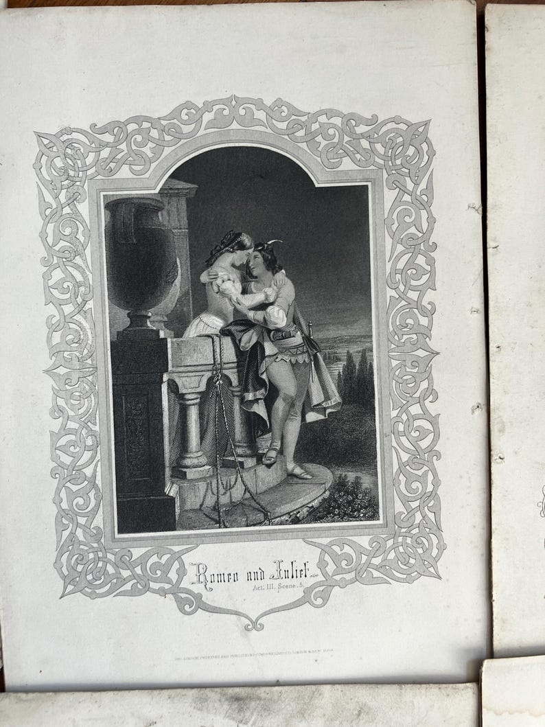 Antique Shakespeare Plays Prints | 1800s | 21 Prints | Victorian ...