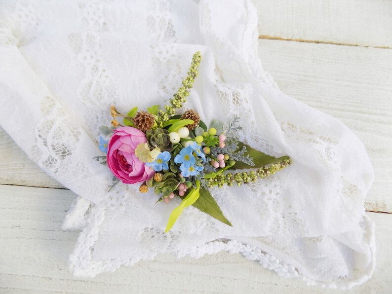 Flower brooch pin for women ladies corsage hat pin unique gifts for her Mother/'s day gift Valentine/'s day peony brooch