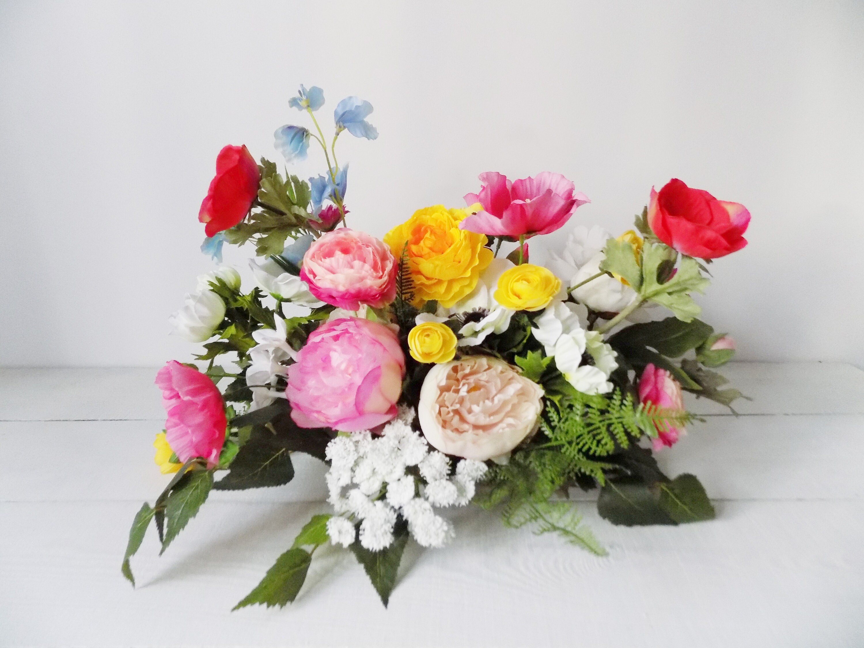 Flower Arrangement Wedding Centerpiece Reception Centerpiece - Etsy