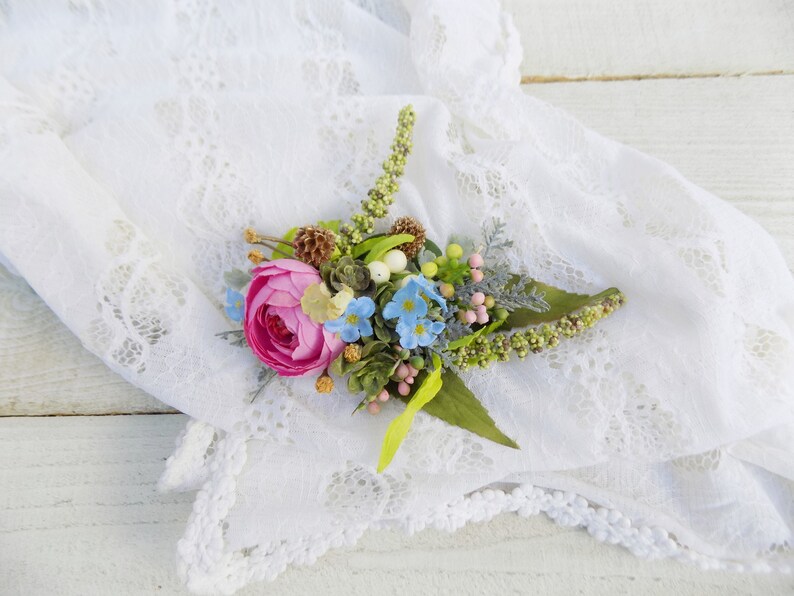 Flower brooch pin for women ladies corsage hat pin unique gifts for her Mother/'s day gift Valentine/'s day peony brooch