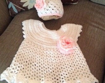 Crochet Baby Sweetie Dress