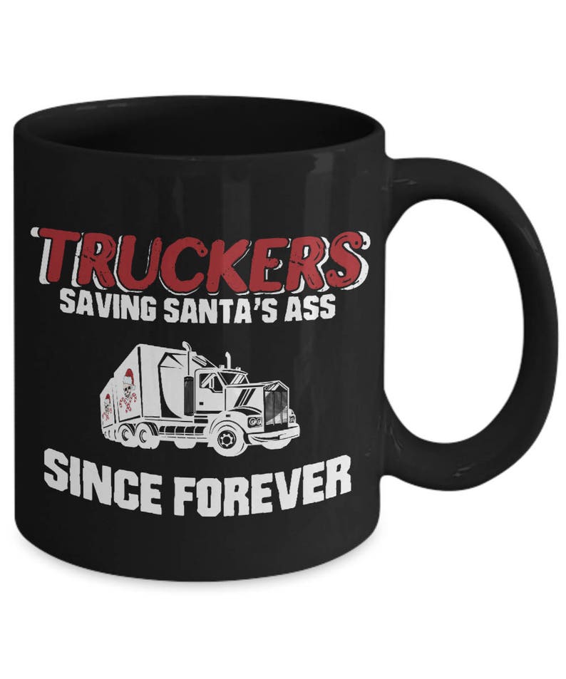 Coffee Mug For Truckers/Trucker Gift/Truck Driver Mug/Saving Etsy