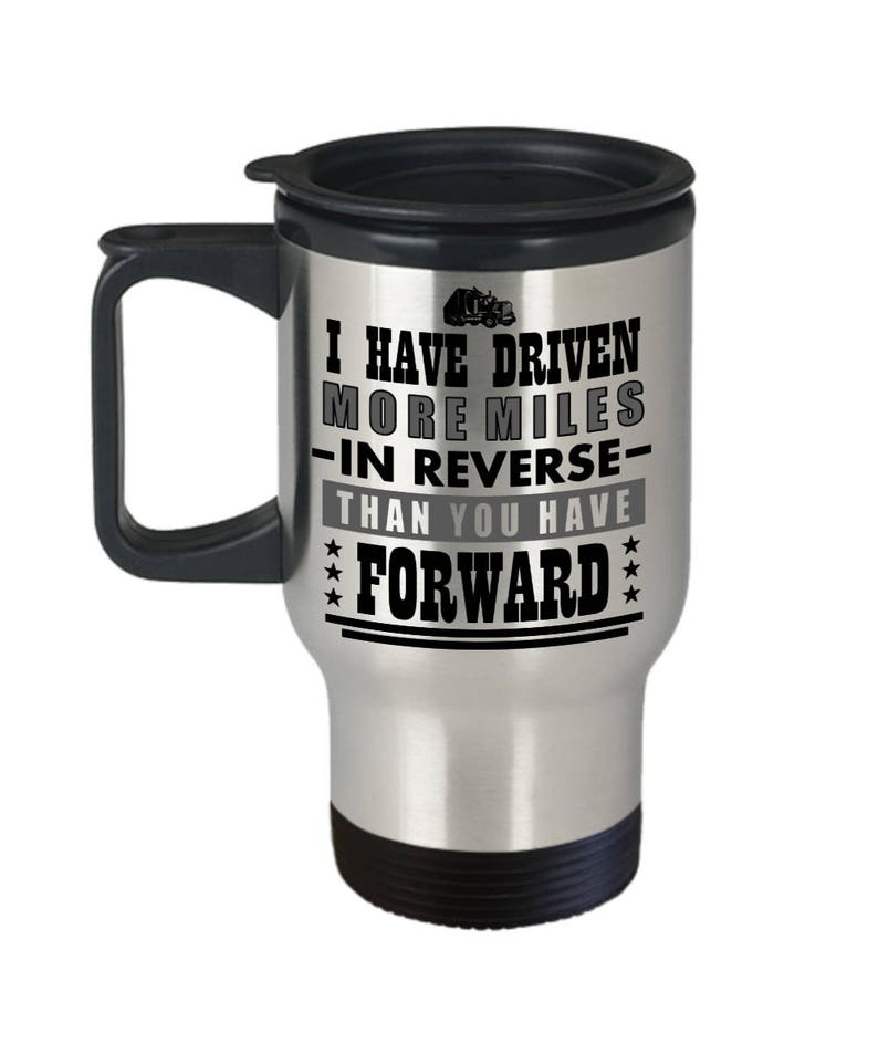 Coffee Mug for Truck Drivers Trucker Travel Mug Funny Gift Etsy