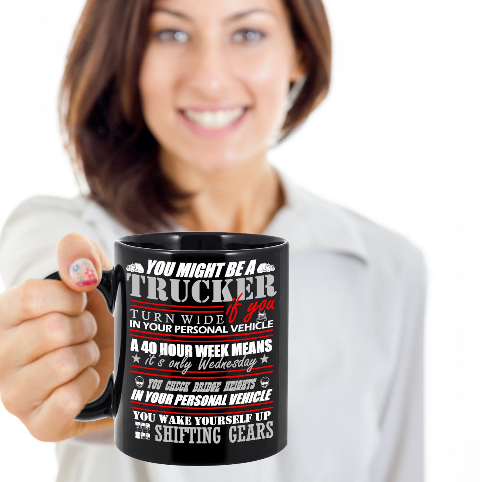 Truck Driver Gift Idea Great Coffee Mug for Truckers You Etsy