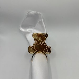 Teddy Bear Ring Napkin Holder image 1