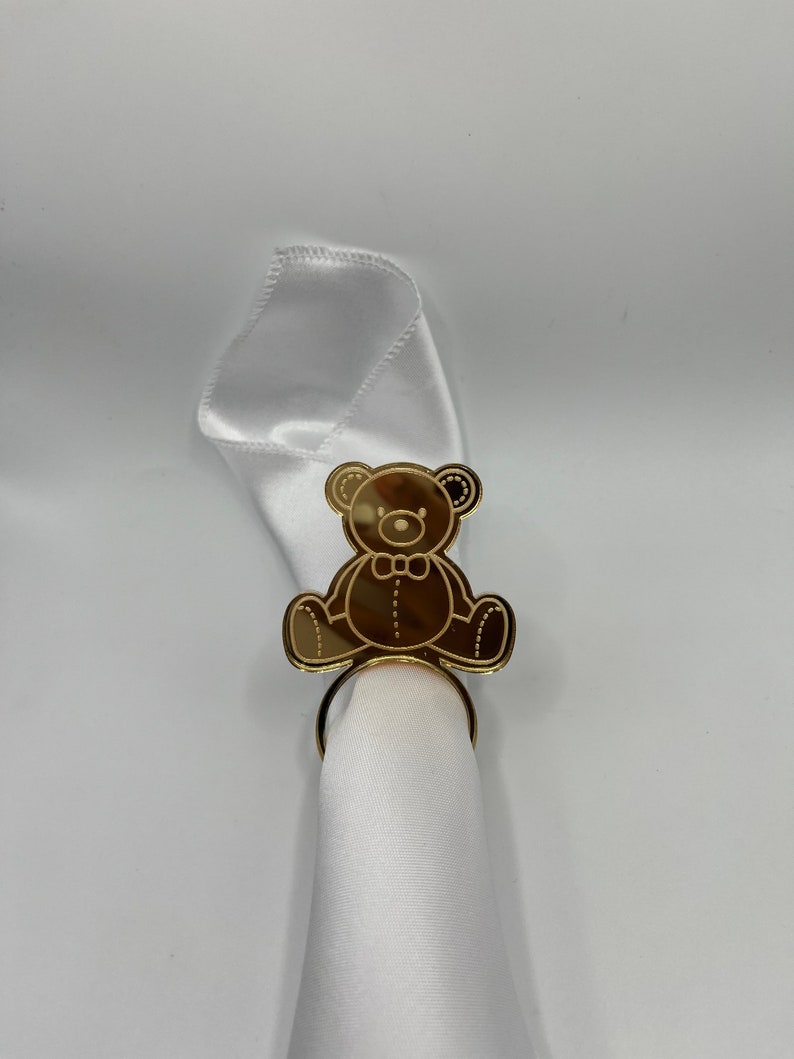 Teddy Bear Ring Napkin Holder image 1