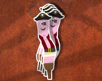 Pirate Stickers: Perfect for Kid's Parties, Scrapbooking, and Nautical-themed Crafts! Pirate hat, Pirate decor, Pirate party, Pirate patch