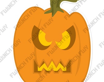 Pumpkin Sticker, Fun and cozy fall stickers for Halloween, spooky stickers | Pumpkin Patch | Autumn Sticker | laptop sticker | fall stickers