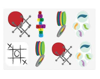 Games - Sticker Sheets