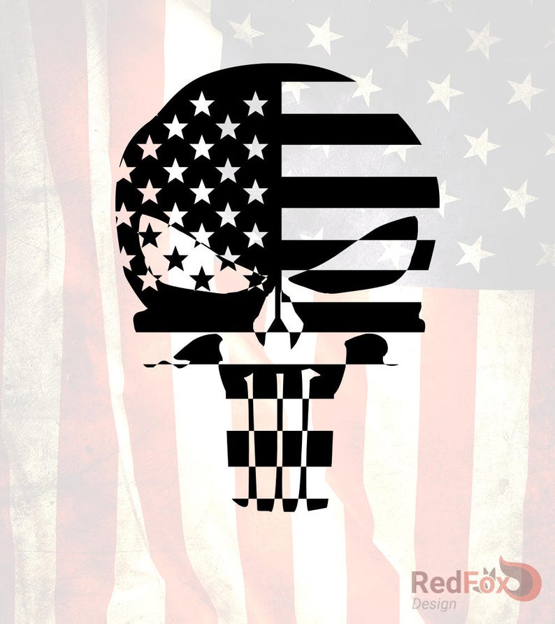 Free Free American Flag Punisher Svg 798 SVG PNG EPS DXF File