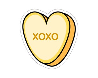 Orange Convo Heart