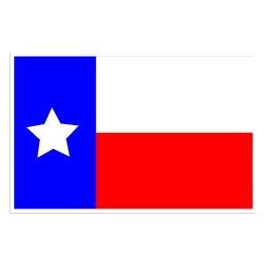 Texan Pride Sticker: Patriotic Cowboy texas sticker, texas tech gift for him or gifts for her, austin texas art and texas longhorns