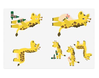 Giraffes - Sticker Sheets