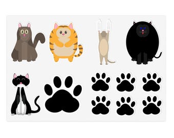 Cats - Sticker Sheets