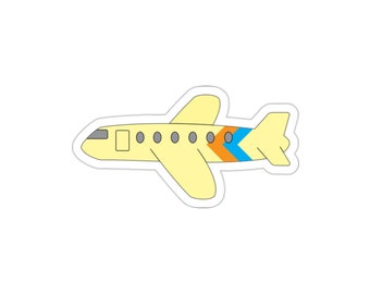 Vintage-Inspired Airplane Sticker for Travelers - Adventurous Wanderlust | Travel Accessories | Travel Stickers, Gifts, Essentials