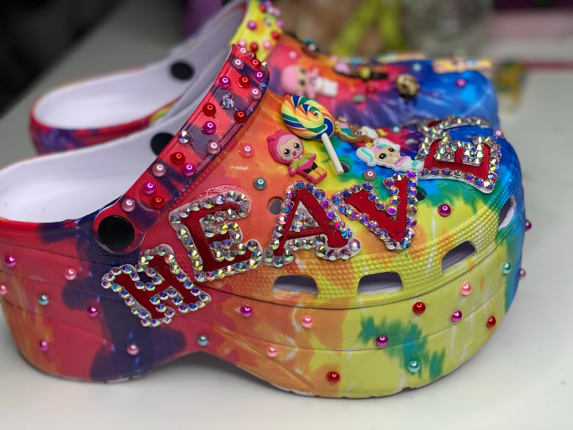custom crocs men's