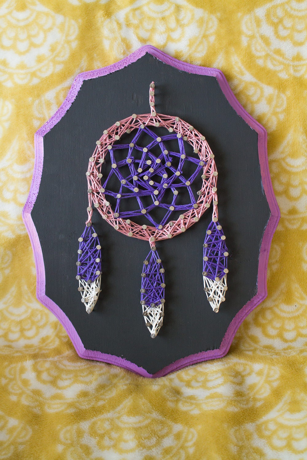 8.5 x 11.5 Dream Catcher String Art | Etsy