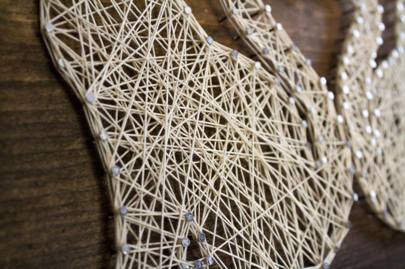 Cat String Art Kitten String Art Cat lovers cat gifts home image 3