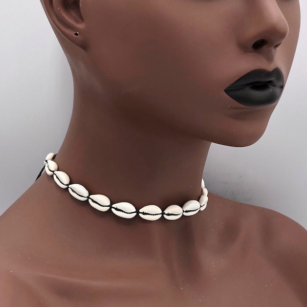 Cowry Shell Necklace Etsy