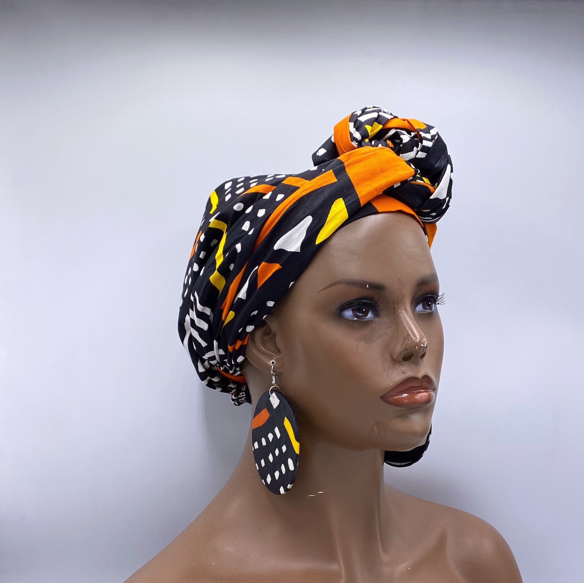 Mud Cloth Print African Head Wrap Head Scarf African - Etsy Mud Cloth Print African Head Wrap Head Scarf African - Etsy