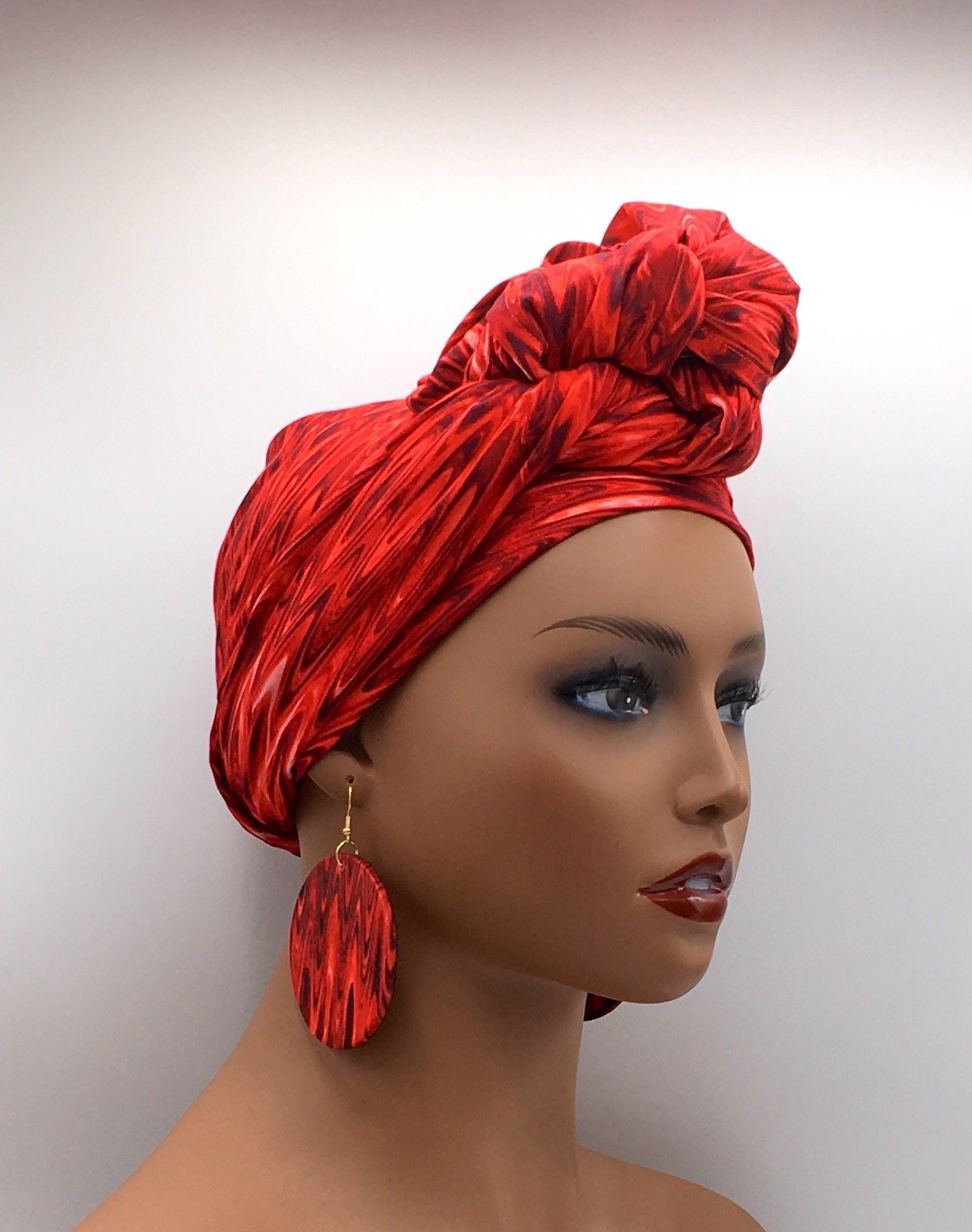 Head Wraps For Black Women African Cloth Turban African Head