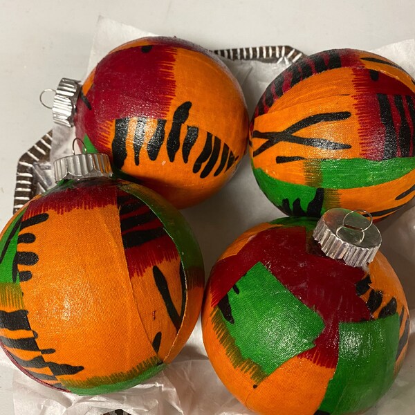Kente Christmas Ornaments Etsy