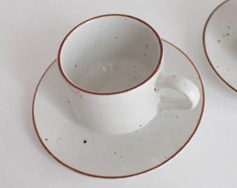 two cups by Stonedale Tableware by Sampson Bridgwood