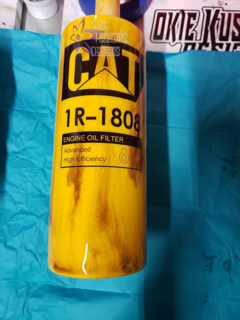 Manly Oil Filter for Caterpillar Tumbler Mug | Etsy