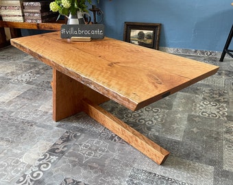 Coffee table "Jotaro" made of genuine cherry wood in Japanese style