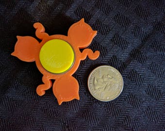 Mini CatSpin - Kitty Cat Fidget Spinner - Focus Enhancer Stress Reducer Spinning Toy - Kitty, Kitten
